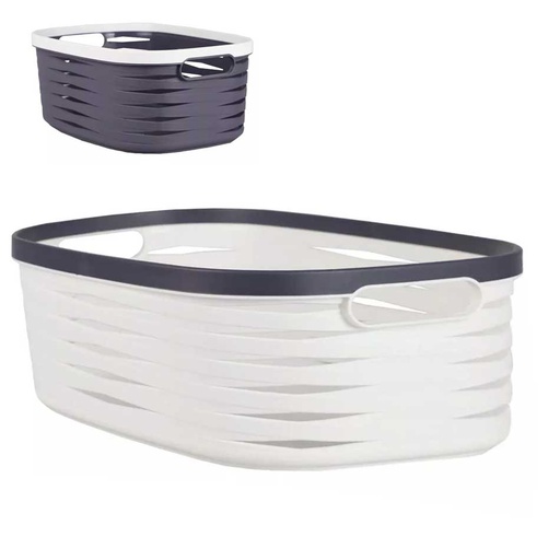 [1700417] Canasta Plástica Rectangular Big Home Mia-20348