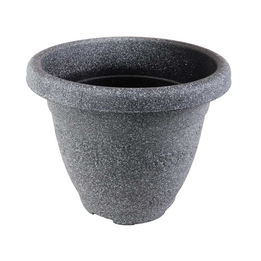 [1600271] Macetero Plástico Gris Red 22*18Cm Mia-20533