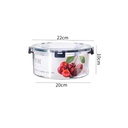 Repostero Acril Red 1250Ml Mia-20591
