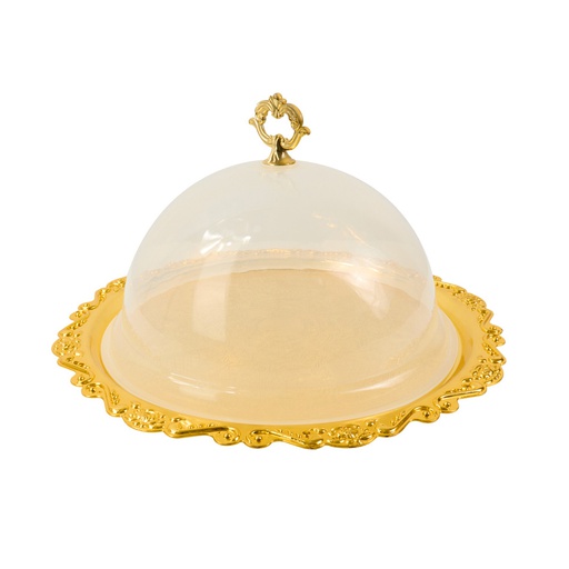 [1203940] Porta Torta Con Base 30X20Cm Plastico Mia-20243