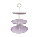 Porta Bocadito Plástico Oval 3 Piezas Surtido Mia-20212