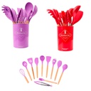 Set Utensilios Silicon M/M Mia 20176