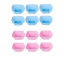 Molde De Silicona Cuadrado X12 Mia20395