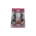 Boquilla Pasteleras 6 Piezas Mia-20446