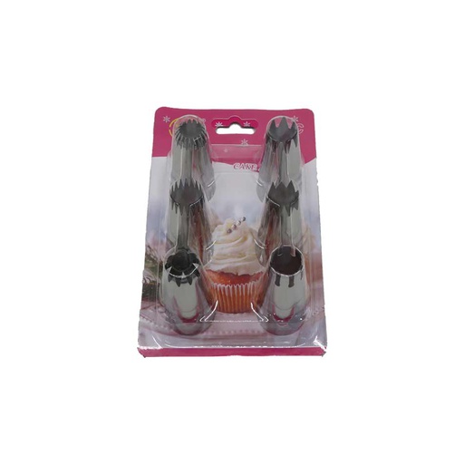 [1105868] Boquilla Pasteleras 6 Piezas Mia-20446
