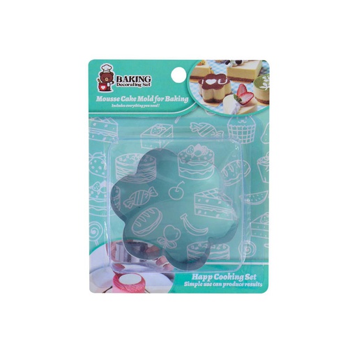 [1106198] Cortador Metalico Forma De Flor Blister Mia20479