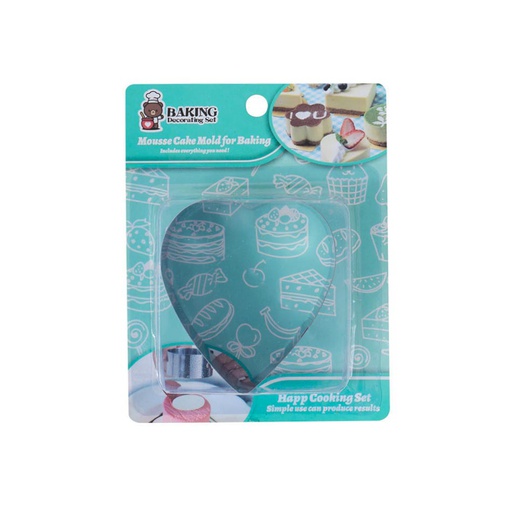 [1106189] Cortador Metalico Forma De Corazon Mia20481