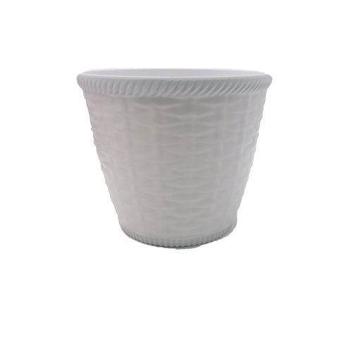 [1600203] Macetero Melamine Red 20*17Cm Big-20074