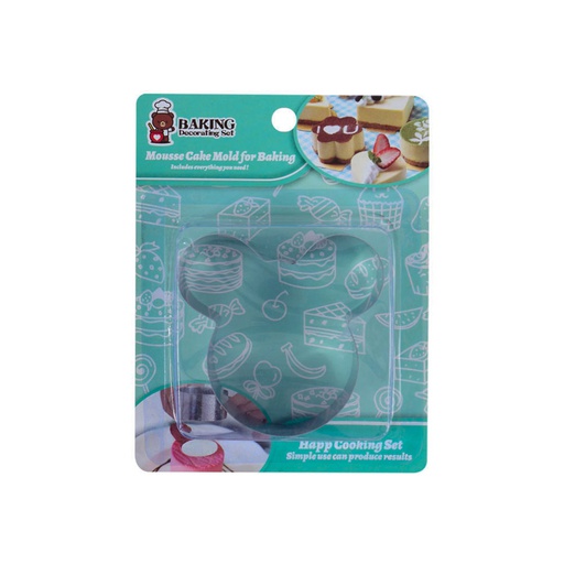 [1106204] Cortador Metalico Forma Osito Mia20485