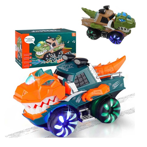 [6102284] Camion Dino Con Luz Sonido Y Movimientos Dino Chariot Zr1711