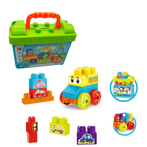 [6100284] Mochila C/Lego 28 Piezas 188-585