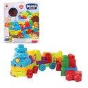 Bloques De Construcción Tren 38 Piezas 313T34A
