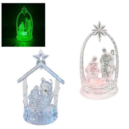 [6201648] Pesebre Navidad Acrilico Luz | Mia10407