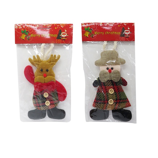 [6200246] Adorno Navidad P/Colgar 16X12Cm Mia-10350