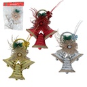 Campana Colgante Escarchada Mia-10448