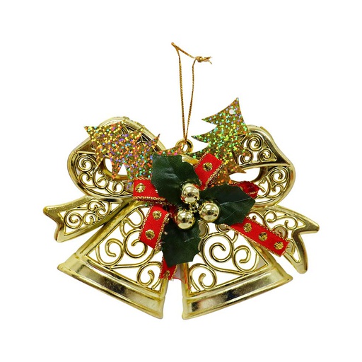[6200161] Adorno Navidad Colgante Campana Rojas Mia-10455