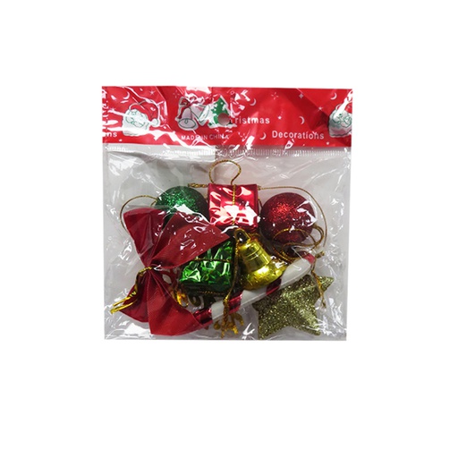 [6200287] Adorno Navidad Regalos Feliz Navidad Surtido Mia-10416