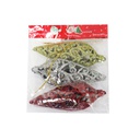 Adorno Navidad Gotas 3 Piezas Mia-10462