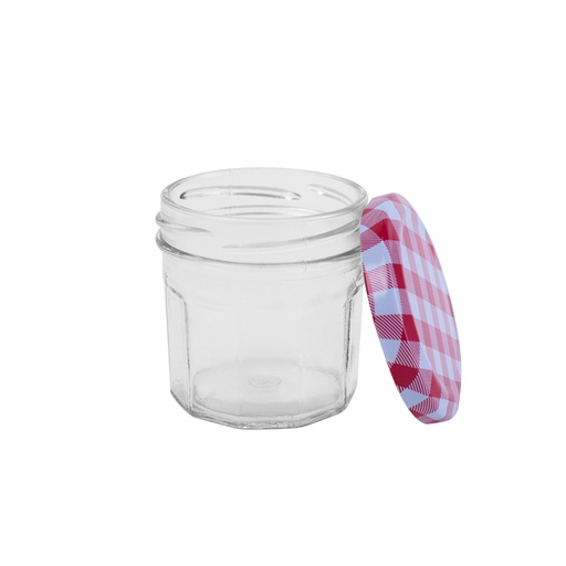 [1100729] Frasco De Vidrio Con Tapa Decorativa 63X56Cm Mia20653