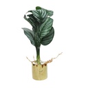 Planta Artificial Con Macetero 40X9.5Cm Mia-20746