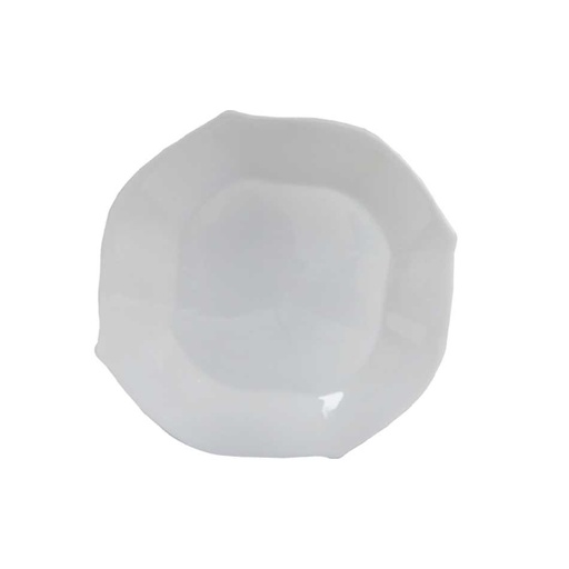 [1204675] Plato Tendido Opal Octagonal 10.4 pulgadas Big Home Blanco BY23LFP105