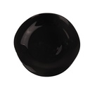 Plato Tendido Opal Redondo 10 pulgadas Big Home Negro HY23LYPP105