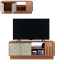 Centro De Entretenimiento Para Tv 65 Pulgadas Mdp Tecno Mobili R14800003