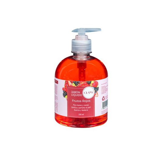 [PE-1000] JABON D/MANOS Y CUERPO FRUTO ROJO 500ML