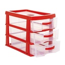 Organizador Plástico 3 Niveles Jaguar 1717