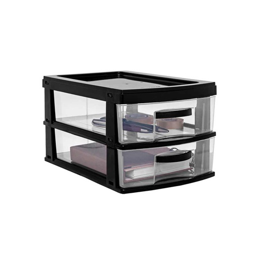 [1700325] Organizador Plástico Compacto 2 Niveles Jaguar 2043