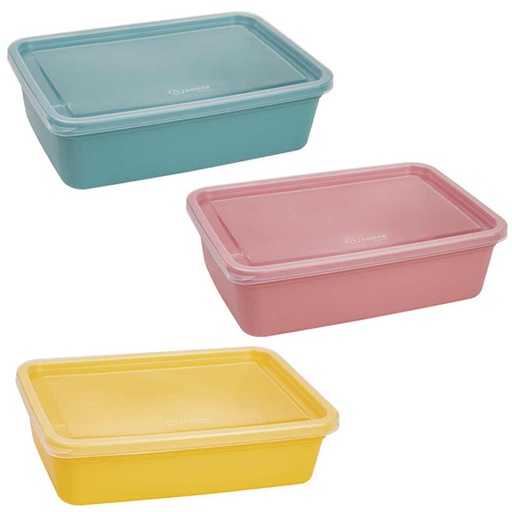 [1102284] Repostero Rectangular Slim 2,1 Litros - Mix Color Jaguar 3196