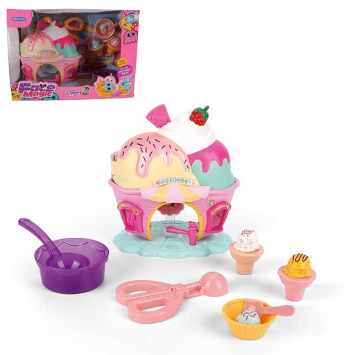 [6101880] Set Plastico De Heladeria Infantil Face Magic Sl326992