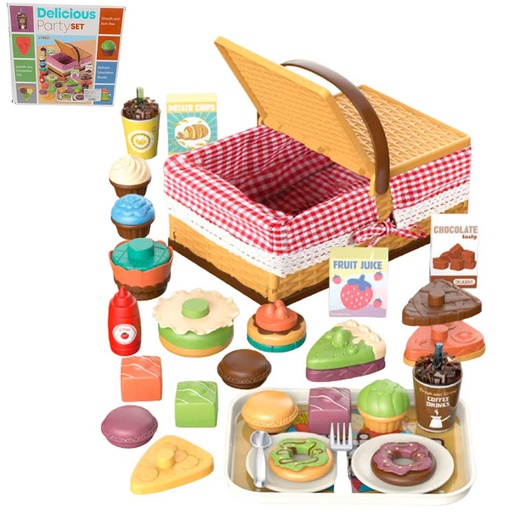 [6101641] Canasta De Picnic Postre Party Ly8621