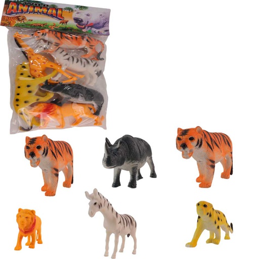 [6103582] Set Animales Salvajes Wild Animal 601-1A