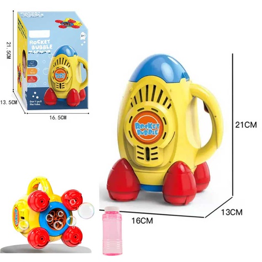 [6102263] Maquina Lanzadora De Burbuja Rocket Bubble 08185