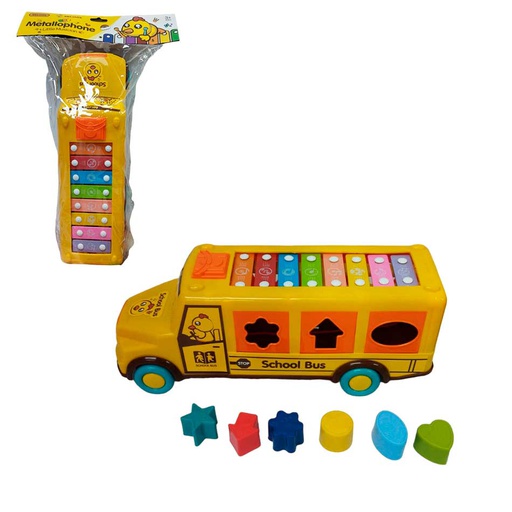 [6100289] Xilófono Infantil En Forma De Autobus 20111