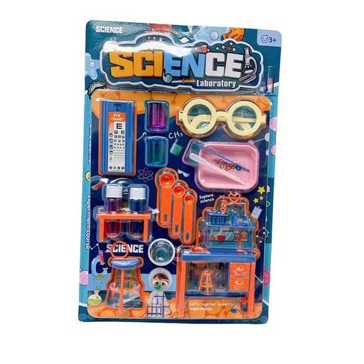 [6101959] Set Laboratorio Con Microscopio Y Accesorios Blister 666431