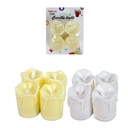 Velas Plástica Lab C/Luces Calidas 4 Piezas Bl Mia11359