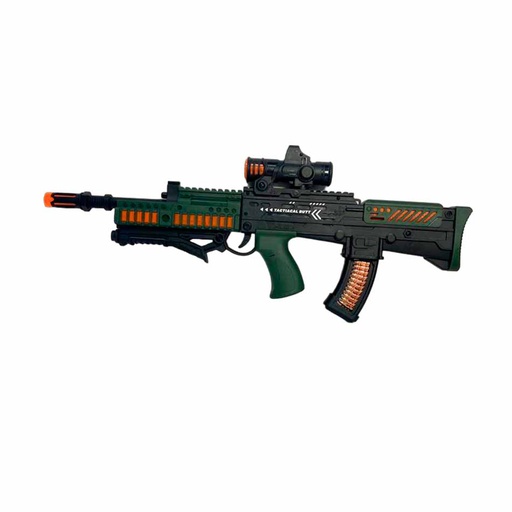 [6103333] Metralleta C/Luces Funda Tsound Jq215