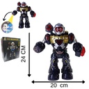 Robot Star Warrior Con Luz Sonido Y Proyector 24Cm 8771