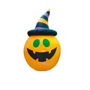 Calabaza Inflable con Sombrero Halloween 90cm MIA11209