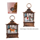 Linterna Plástica Deco Led Navidad Mia11006