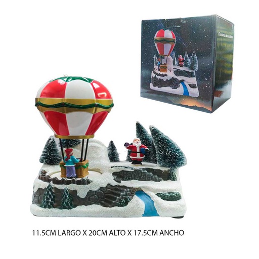 [6200591] Ciudad Navideña con Globo Aerostático y Santa MIA11032