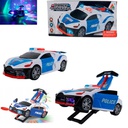 Carro De Policia Con Luz Sonido Y Movimiento Fw2058A