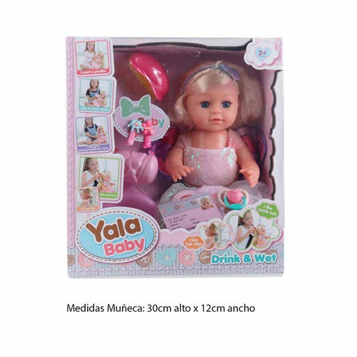 [6101099] Muñeca Accesorios Yala Baby Caja Yl2236A