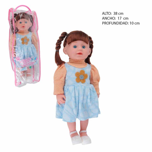[6101032] Muñeca Baby May May Con Bolsa 38Cm A221F