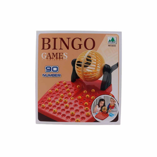 [6100503] Juego Bingo Lotto 90 Number Ames Caja 8233A