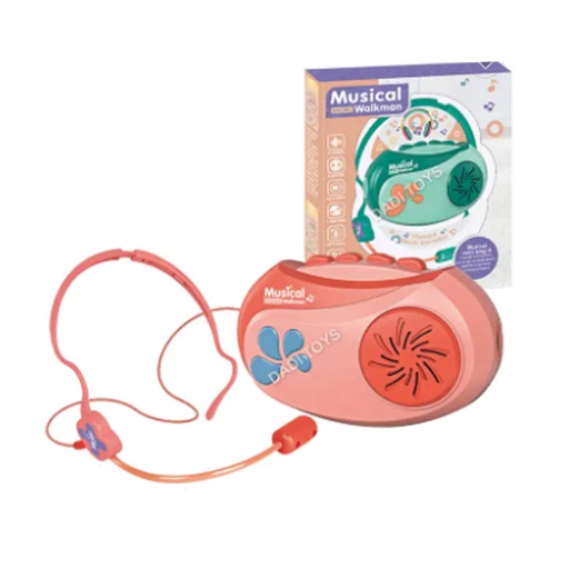 [6100857] Walkman Musical +Auriculares Caja Mtk003-3