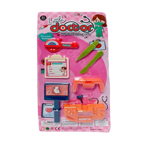 [6101960] Set Medico Little Doctor con Accesorios Blister 6914