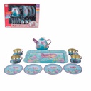 Juego De Te Metalico Con Bandeja 15 Piezas 966D33966D26966